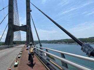 \呼子大橋/アウトドアガイドが案内する海町サイクリングツアー!