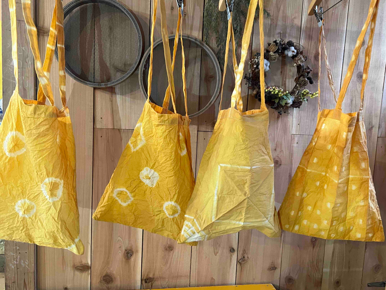 【暮らしを彩る草木染め体験】世界に1つだけのエコバック作り体験*当日持ち帰りOK...