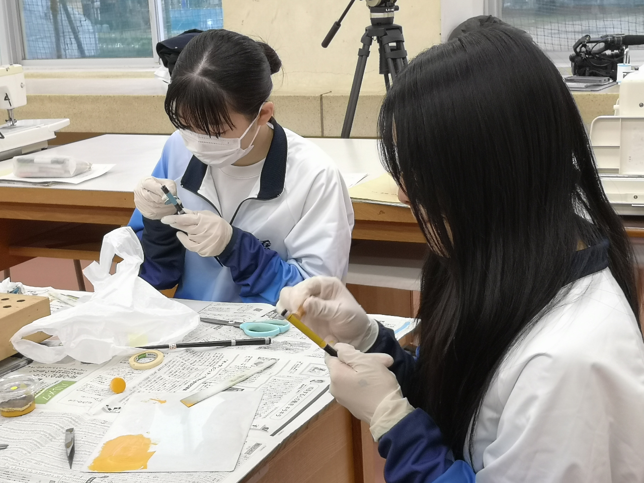 【村上市】漆はし塗り体験プラン《色漆を使ったオリジナルデザイン「はし」作り! 》