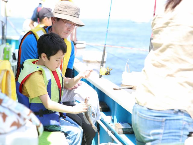 お父さんと一緒に!