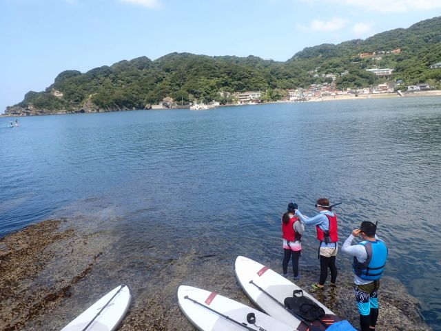 ご希望により上陸し海にエントリーできます