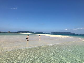 人気スポット幻の島☆