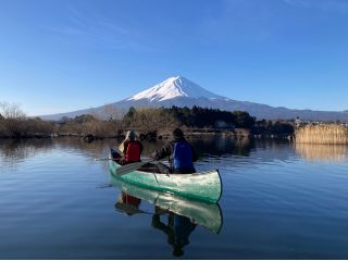 カナディアンカヌーならではの優雅なひととき♪