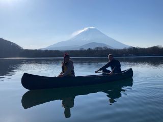 朝のステキな精進湖はおススメです♪