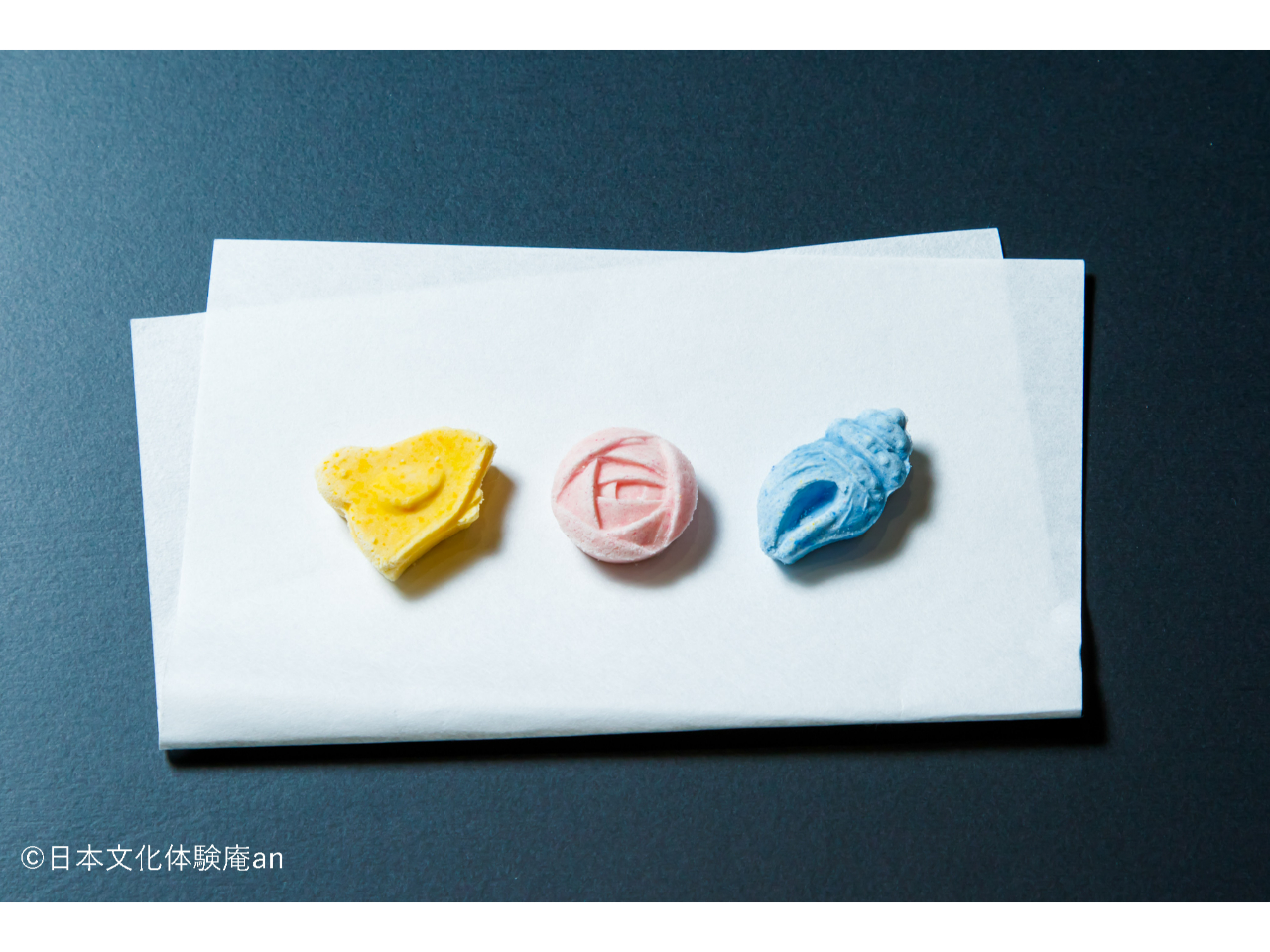 色彩お干菓子作り体験