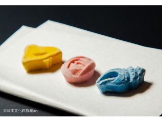 色とりどりのお干菓子