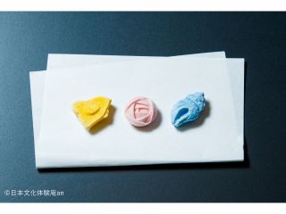色彩お干菓子作り体験
