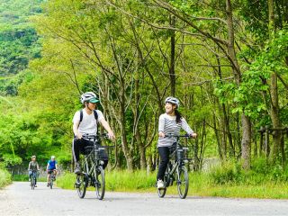 大自然の中を走って癒されてください!