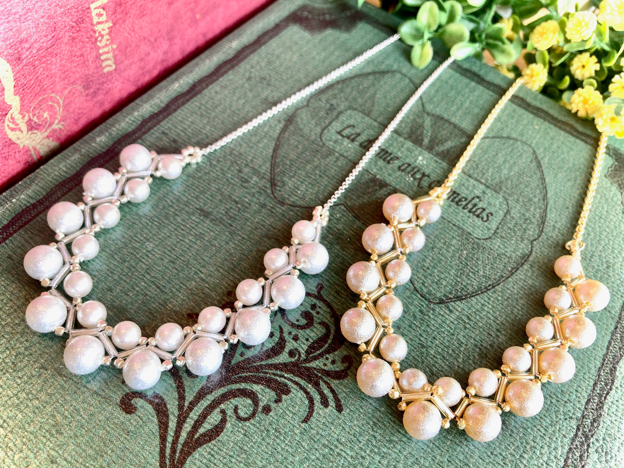 【石川県・加賀市】オシャレなネックレスが簡単に作れる♪<シンプルパールネックレス...