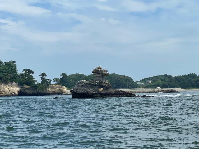 松島の絶景を見ながら楽しめます!