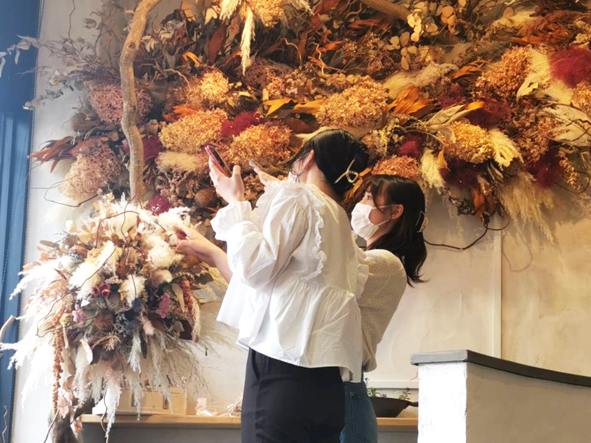 お店で記念撮影をしてSNSや口コミにぜひ投稿してください