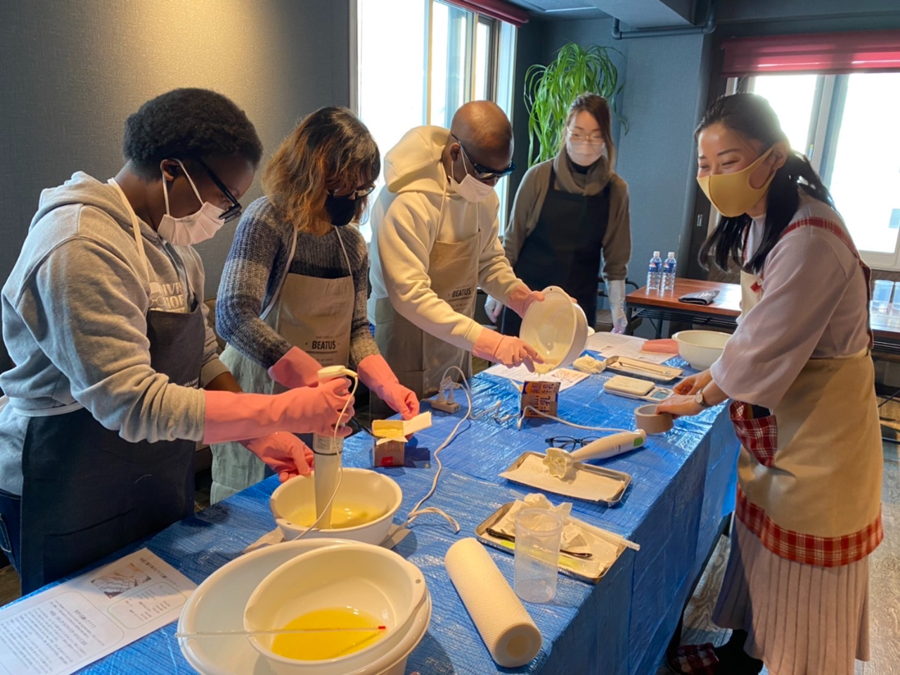 ワークショップも開催中