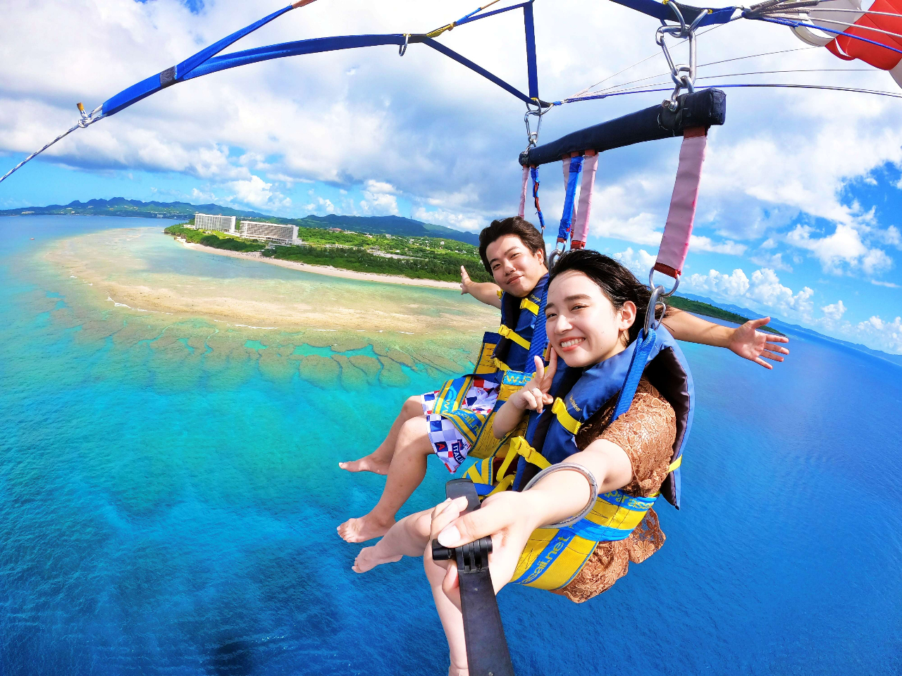 ★2021年じゃらん沖縄・パラセーリング口コミランキング第1位★