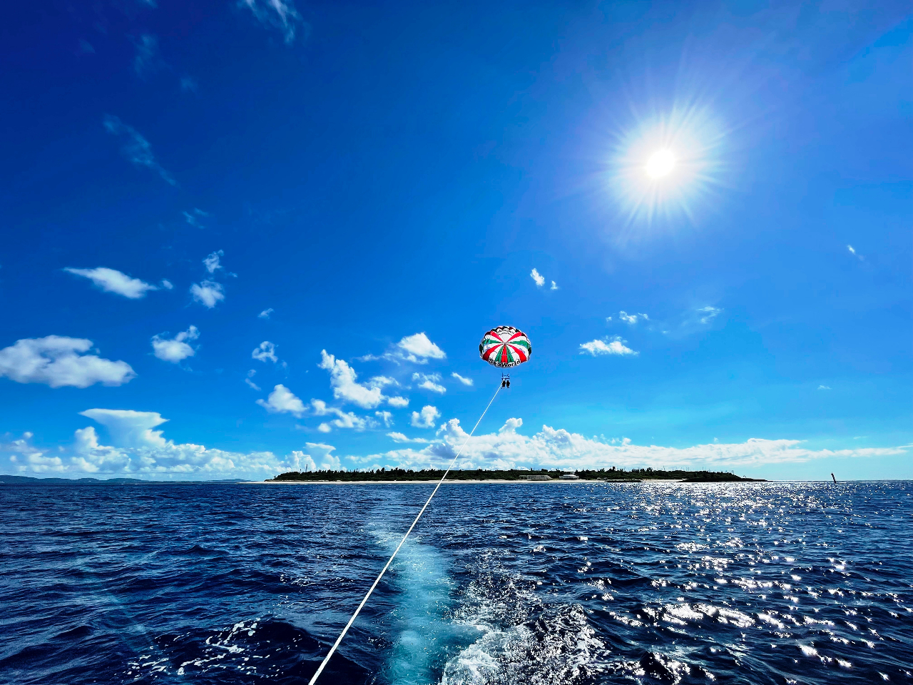 ★2021年じゃらん沖縄・パラセーリング口コミランキング第1位★