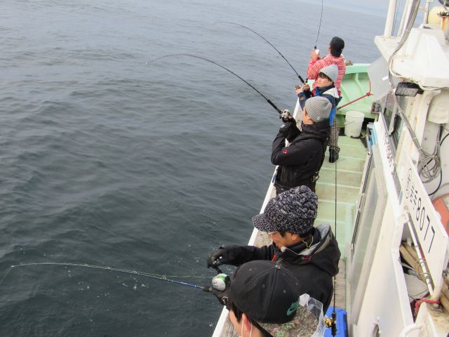 浅場の釣り風景