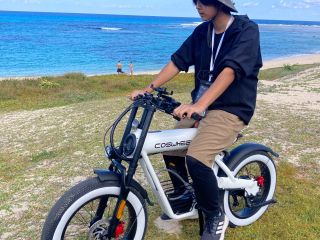 電動アシスト自転車なら自動車での移動よりも、風・匂い・音を肌に感じて景色を楽しみながら走ることができます