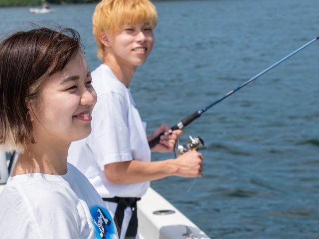 釣れたら最高の笑顔