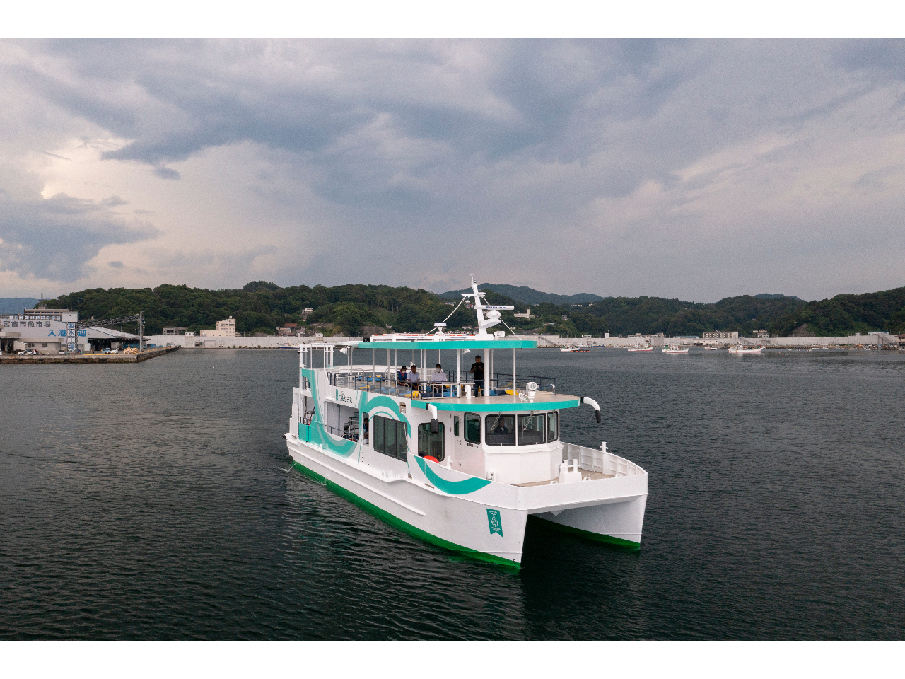 水上交通コース☆約7分】《出崎ふ頭より出航～浄土ヶ浜(桟橋)帰港