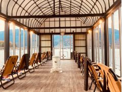 最新のドーム船なので内装もおしゃれ♪