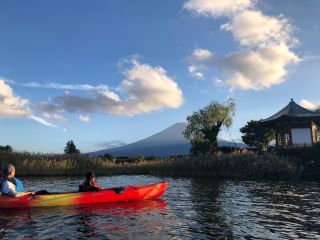 富士山の迫力に圧倒されます!河口湖駅から徒歩15分の良アクセスが魅力!