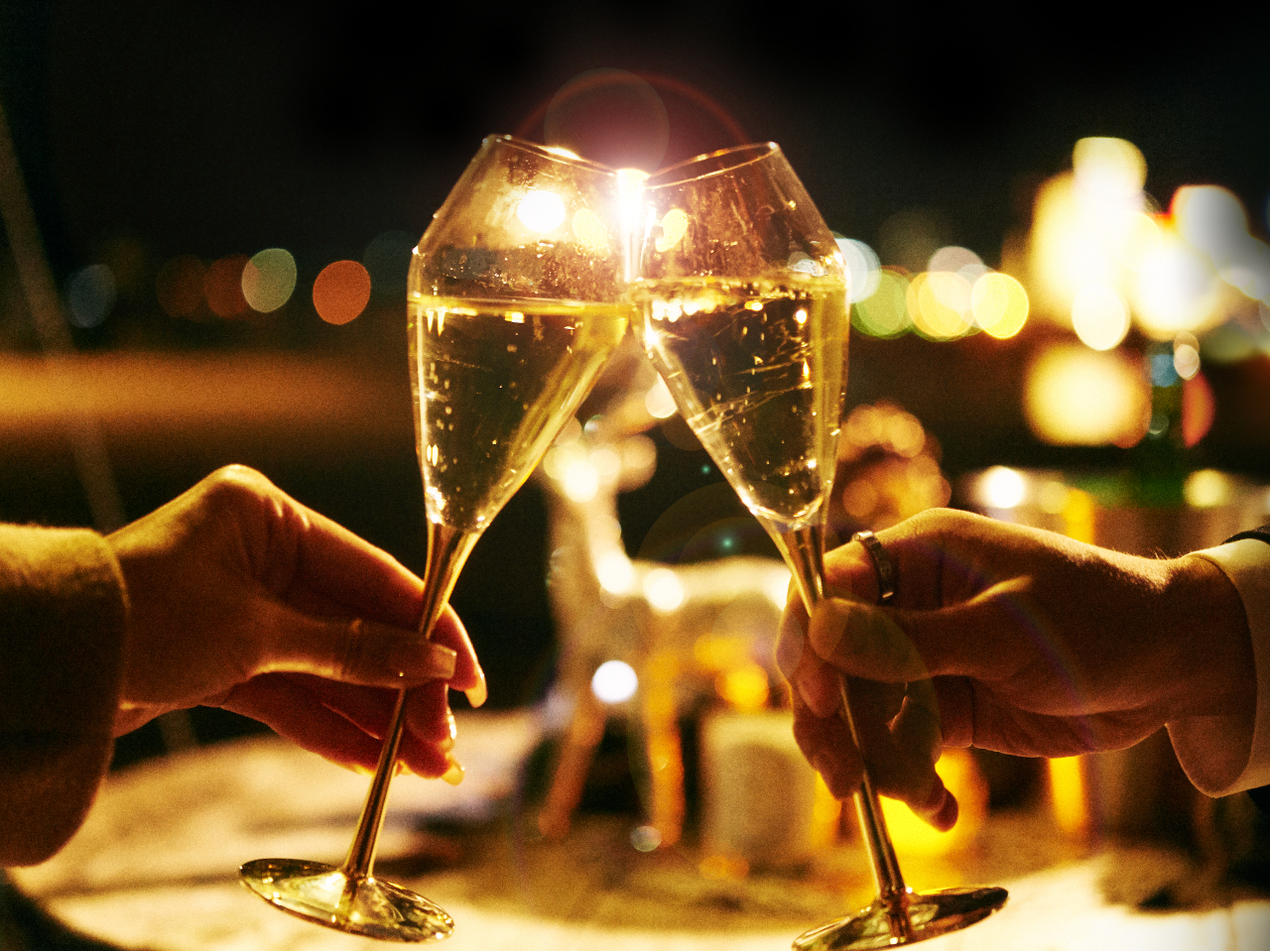 二人っきりの夜景をサプライズ♪