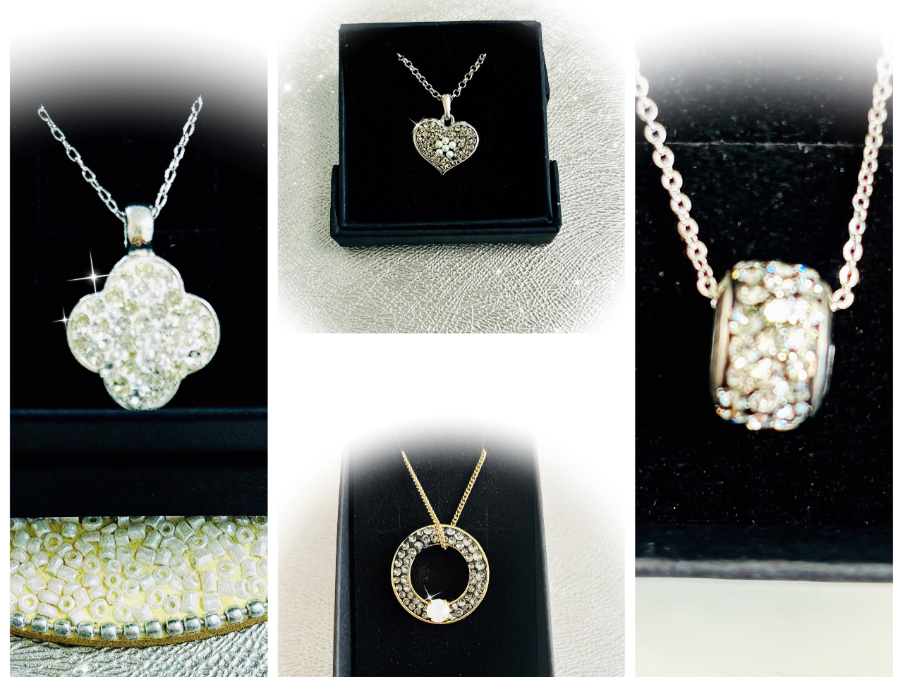 素敵なキラキラネックレスをお作りする事が出来ます。不器用さんもしっかりフォロー致しますので不安なくお作りする事が出来ます。