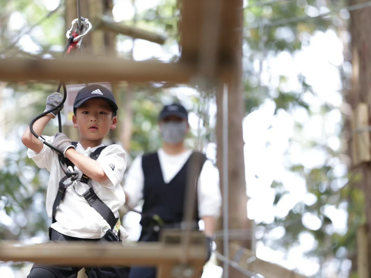 自分の安全は自分で守る!小さな子だって真剣な眼差し!