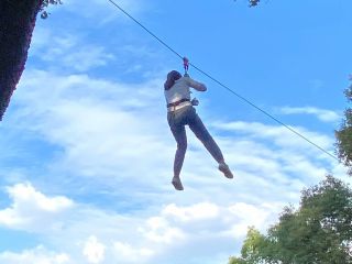 フォレストアドベンチャー・久山はZIPスライドがとにかく多い!