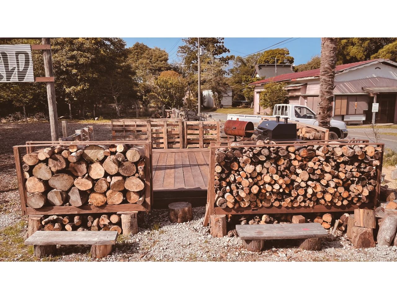 開けた心地良いスペースでBBQをお楽しみいただけます♪