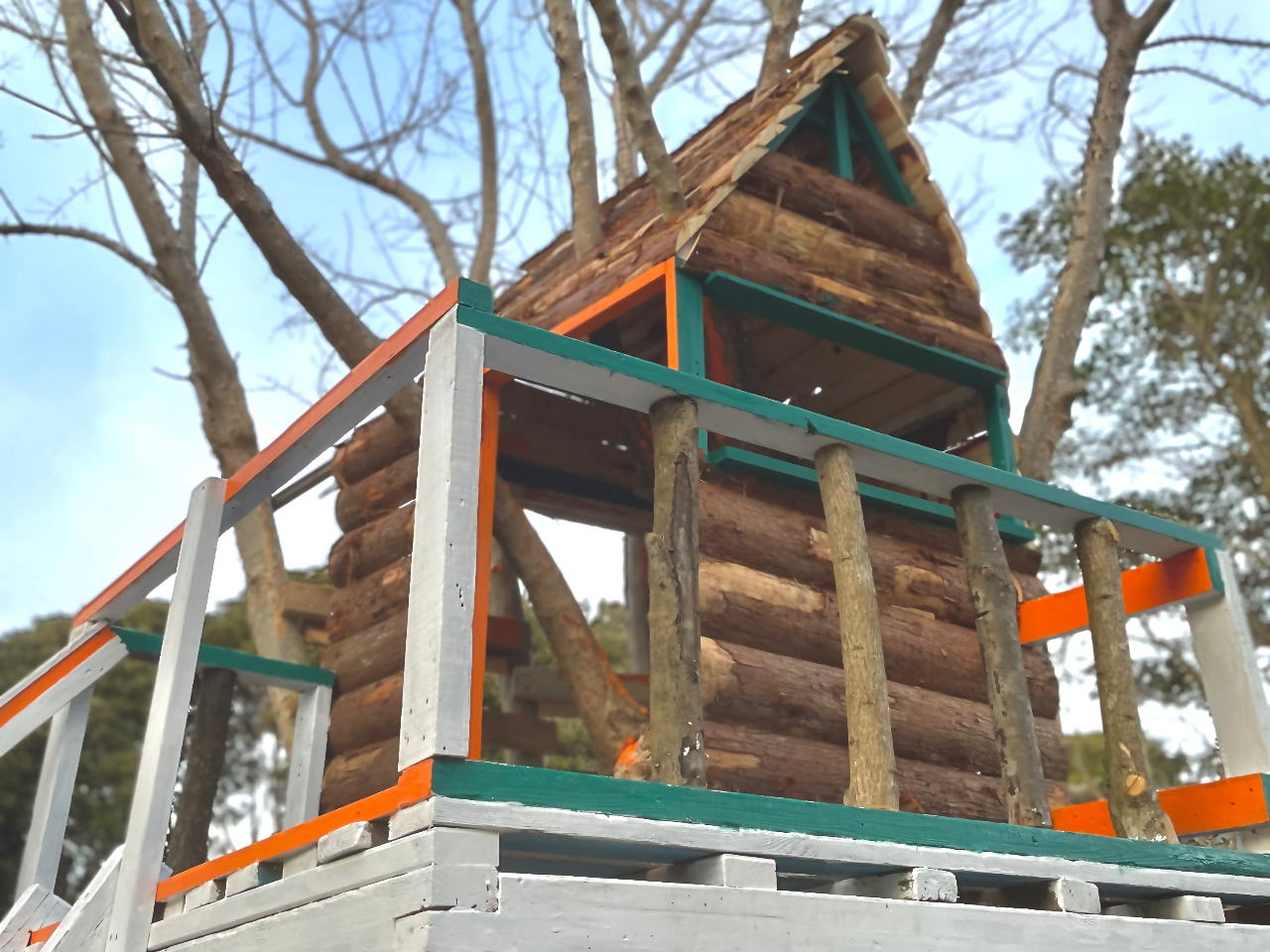 ツリーハウスもあります