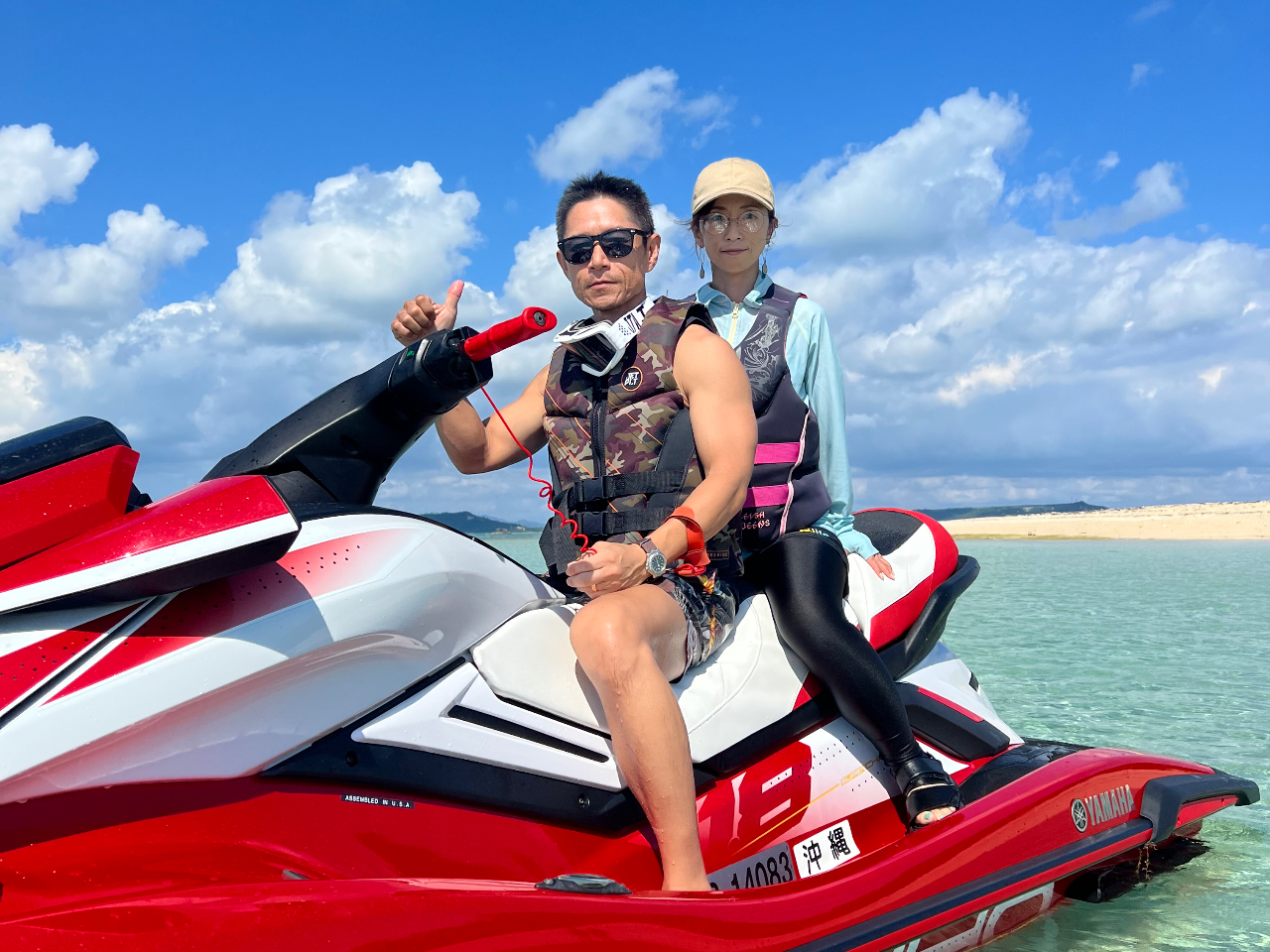 沖縄マリーナ発】圧巻のロケーションをジェットスキーで豪快に