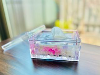 オリジナルのポケットティッシュケース♪