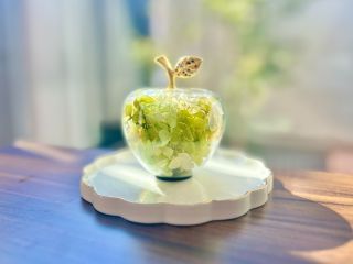 コロンと可愛いりんごのオブジェが作れます♪