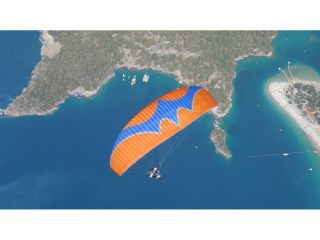 ライセンス取得して海外の素晴らしいエリアが飛べます。トルコオルデニズ エーゲ海上空800m