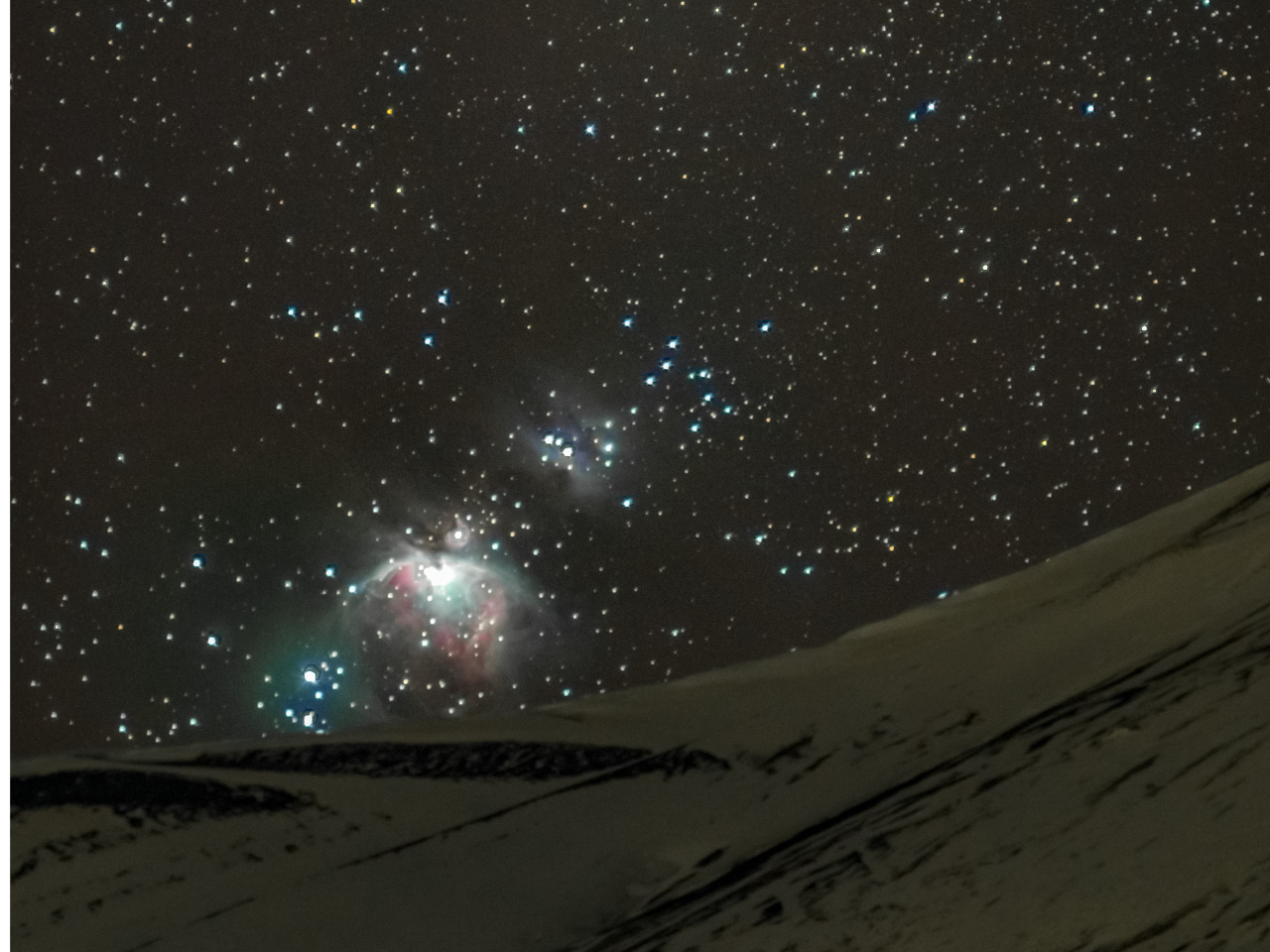 双眼鏡や望遠鏡による観望(イメージ)