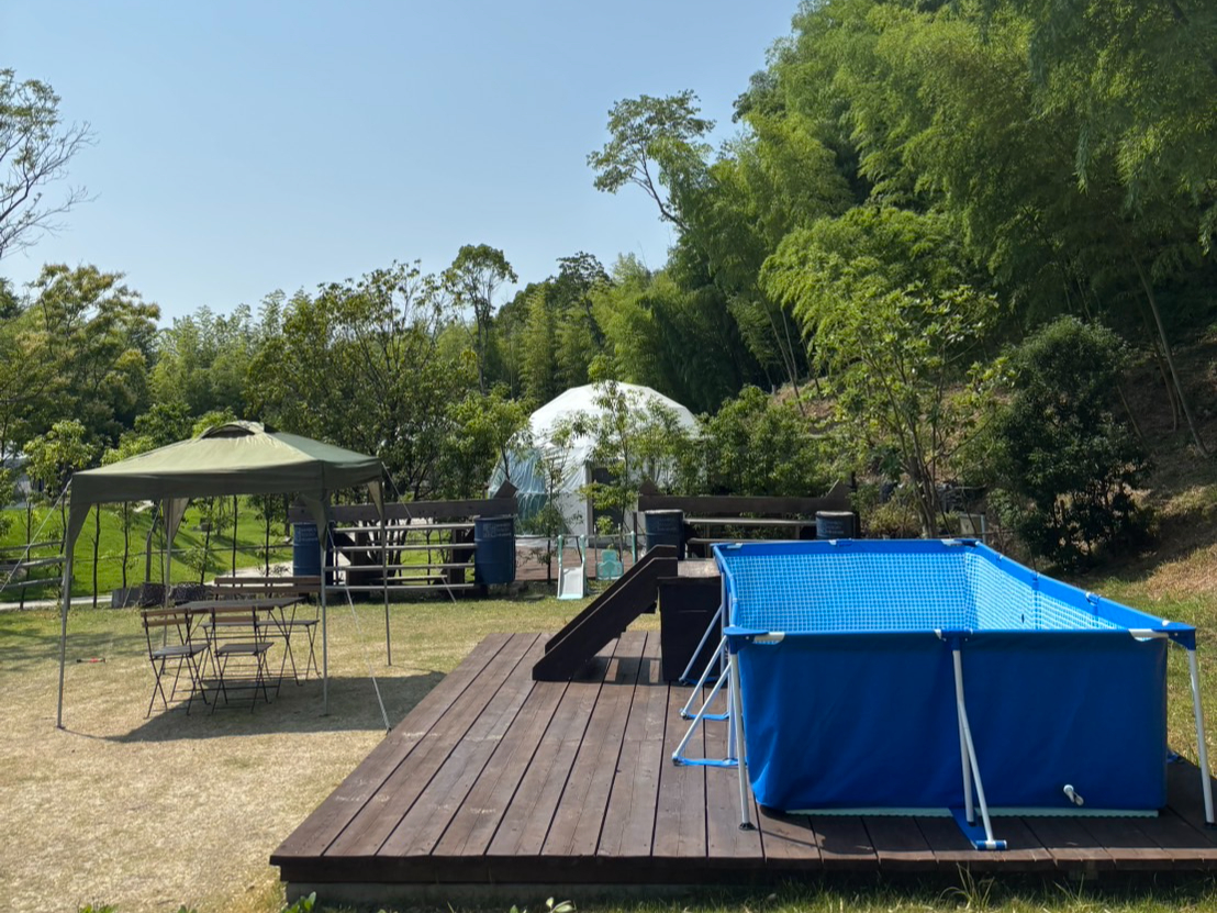 暑い夏に嬉しい、プールも利用し放題♪