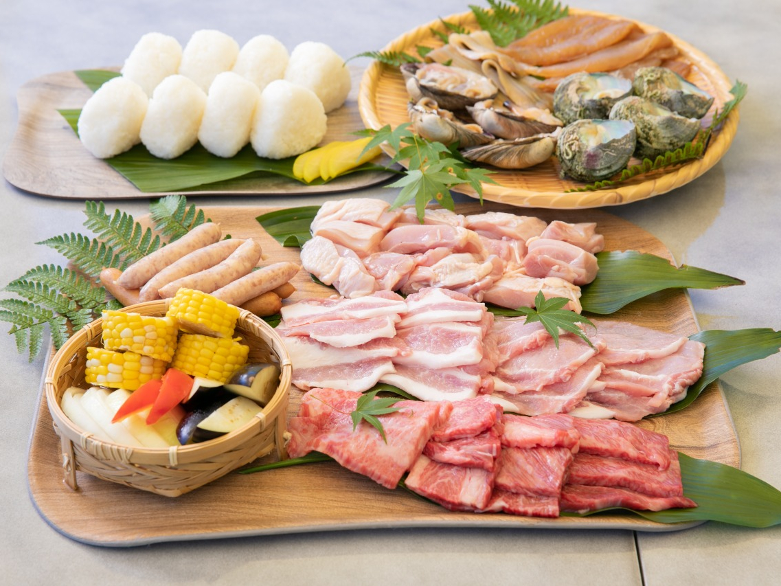 BBQ����������肪�Z�b�g�ɂȂ����ґ�v�������������܂���2���Ԕ��������H�ו���