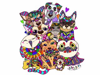 ふわふわではたくさんの動物さんたちとふれあえちゃいます♪