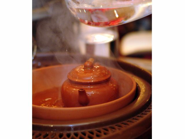 実際に工夫式で美味しい中国茶を淹れて頂きます。