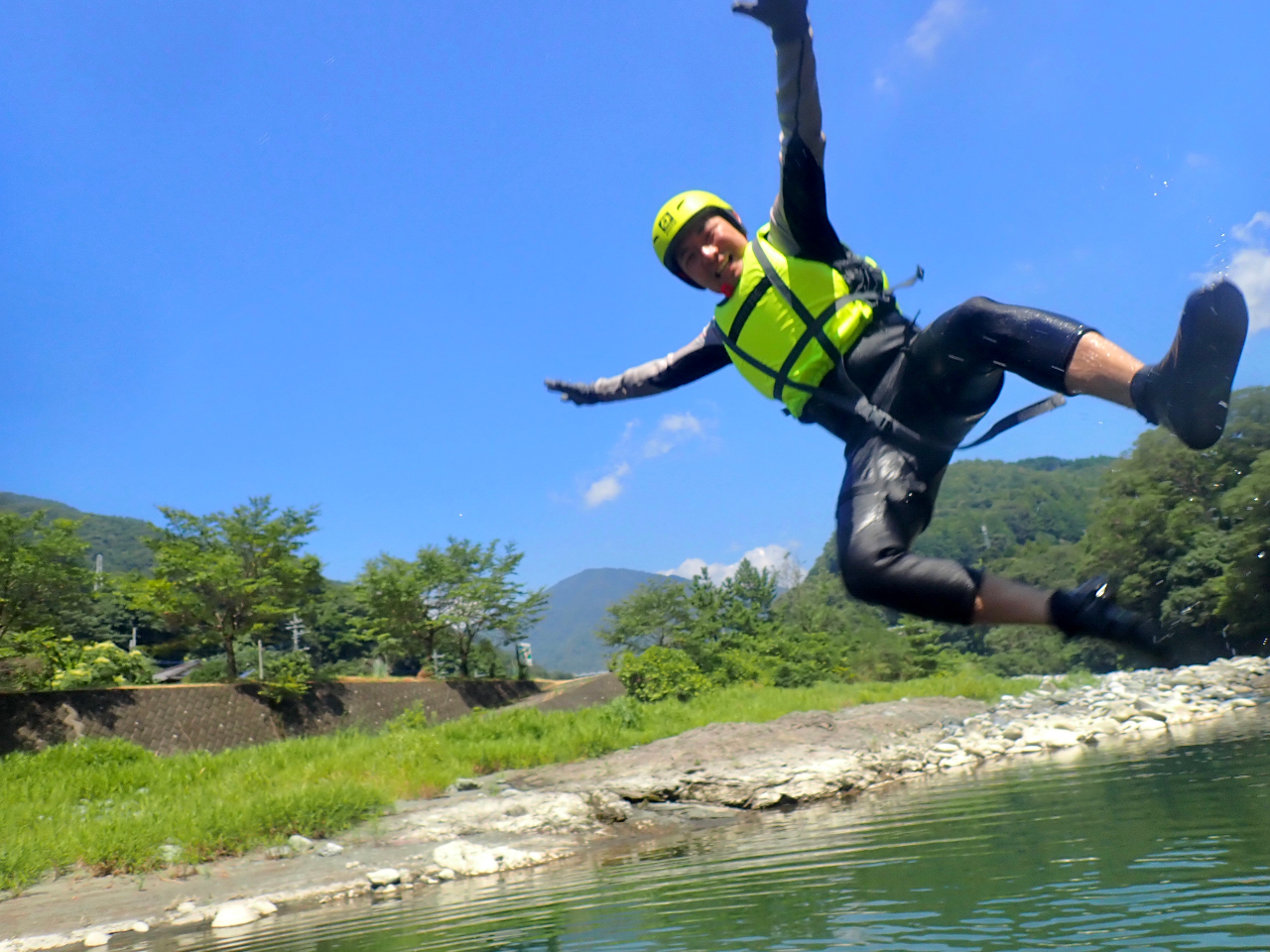 開放的なエリアで身も心も開放しよう!