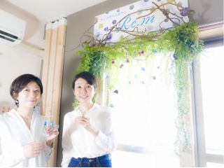 作品完成後は記念撮影も!