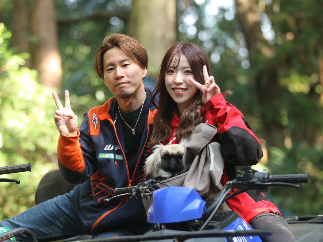 【千葉/印西】都心~60分★ペットと乗れる!森林の中での四輪バギー体験☆免許不要...