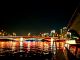 隅田川の夜はとても煌びやかです。