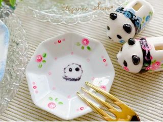 八角皿【小】はカトラリーも置けます。