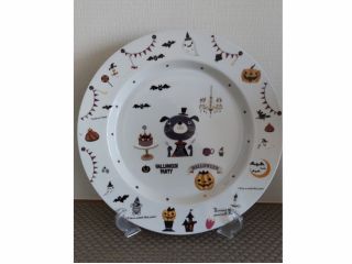 参考作品/季節プレート(体験ではこちらの白磁はお選びいただけません)