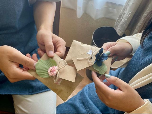 お互いのリングを作るのもいいね!!