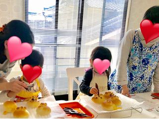 親子レッスンは2組までです。