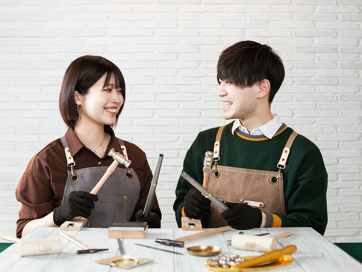 ≪土日祝日はこちら≫【手作りペアリングづくり】\ふたりの大切な記念日・思い出に/...