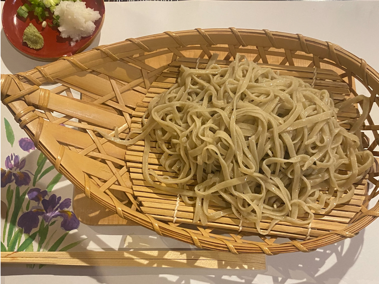 自分で打った蕎麦の味は格別です!