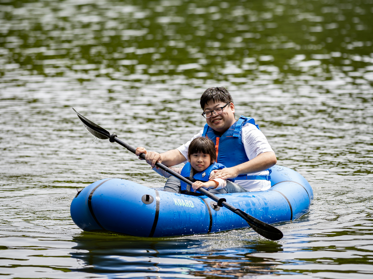 小さなお子様は大人との2名乗りも可能です!